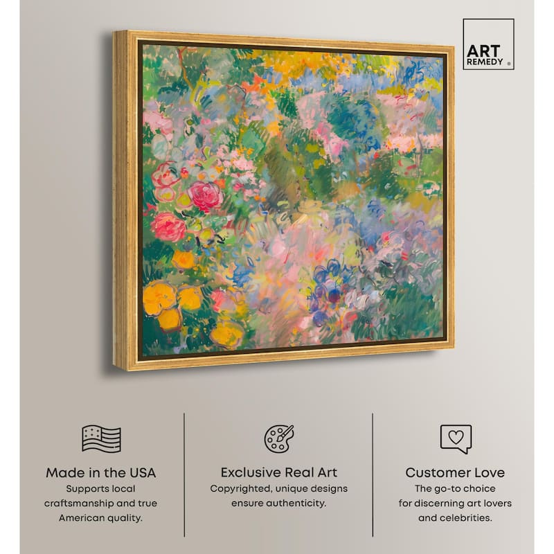 Hues of Happiness I Canvas by Art Remedy