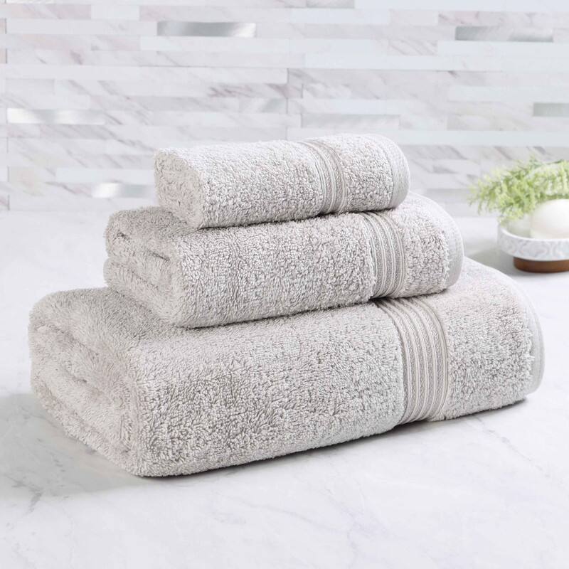 Superior Heritage Egyptian Cotton Absorbent 3-Piece Towel Set
