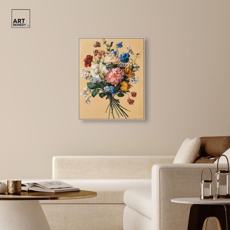 Floral Fiesta Canvas by Art Remedy