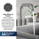 preview thumbnail 21 of 48, Karran Gillingham KBF536 2-Handle 4-Inch Centerset Bathroom Faucet with Matching Pop-up Drain