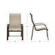 preview thumbnail 10 of 8, Seagrove II 5-piece Sunbrella Patio Dining Set with 54-inch Round Table - Sled Chairs