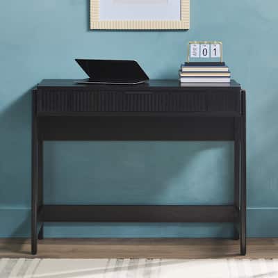 Middlebrook Designs Reeded Lift-Top Desk with Drawer