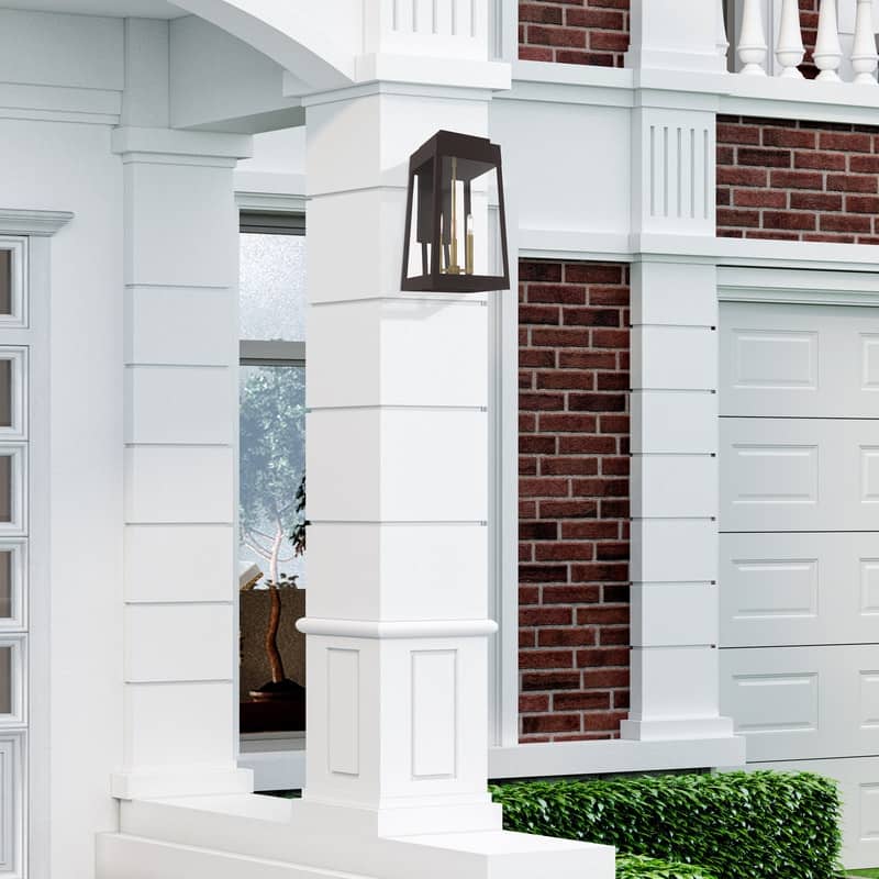 Livex Lighting 3-Light Outdoor Wall Lantern, 20858