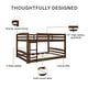 preview thumbnail 10 of 19, Avenue Greene Nola Full over Full Wood Bunk Bed