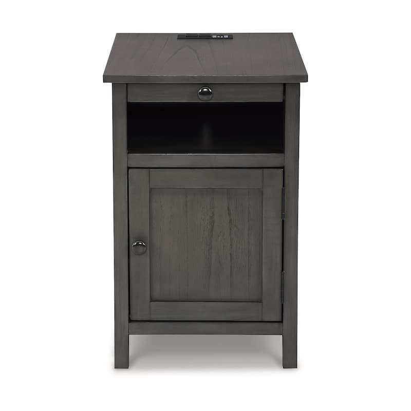 Signature Design by Ashley Treytown Chairside End Table - 16"W x 24"D x 24"H