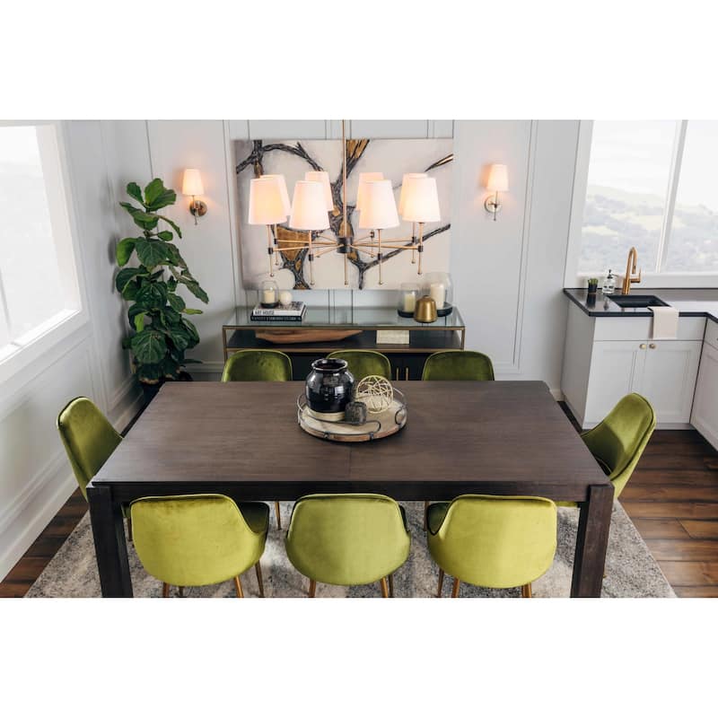 Hooker Furniture Curata 122" Contemporary Urban Dining Table -