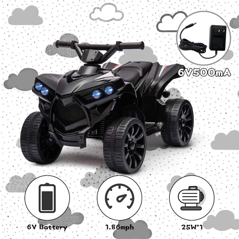 4 Wheeler ATV, Wear-Resistant Wheels