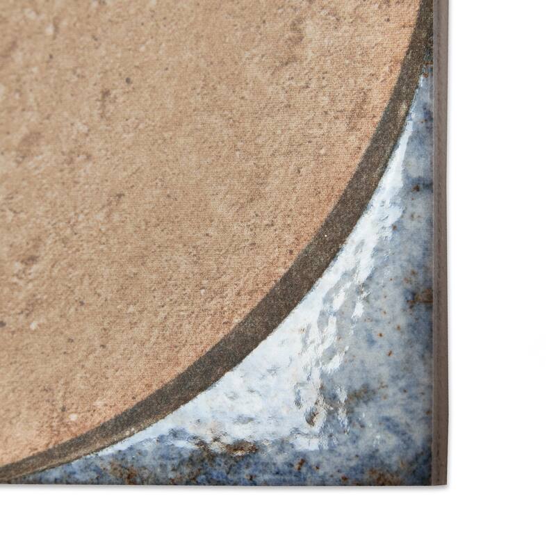 Merola Tile Atlas Star Quartet Cotto Marina 9-3/4" x 9-3/4" Porcelain Floor and Wall Tile