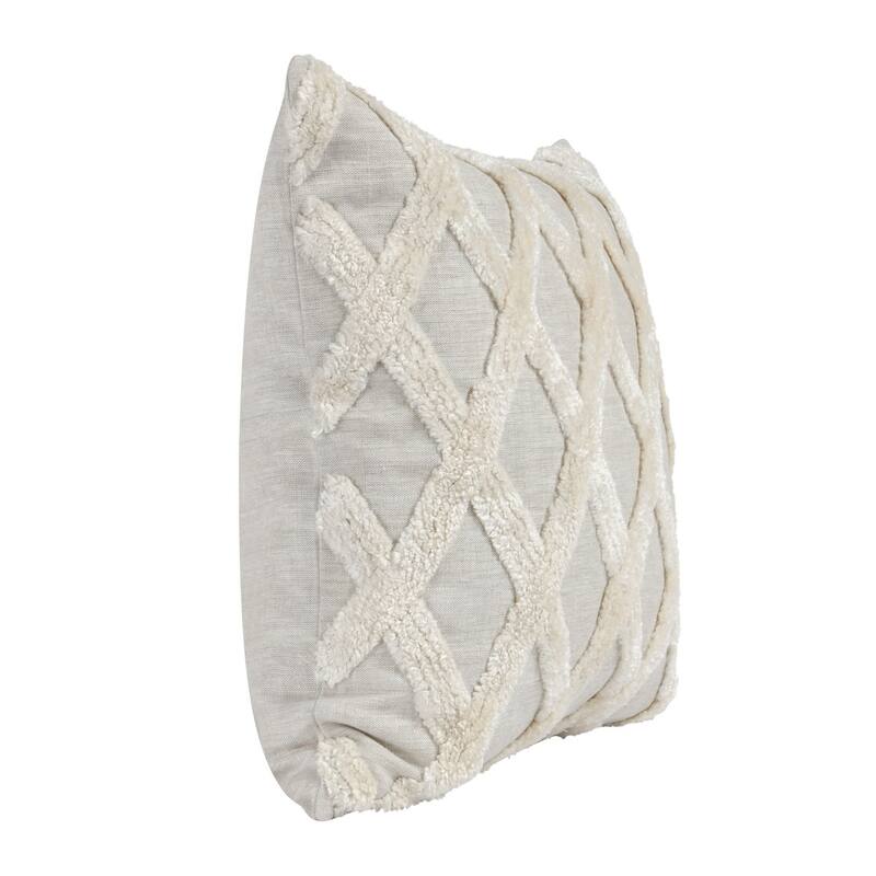 Evangeline 100% Linen Throw Pillow in Natural by Kosas Home