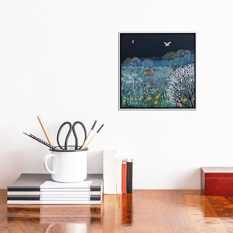 iCanvas "Spring Night" by Jo Grundy Framed Canvas Print
