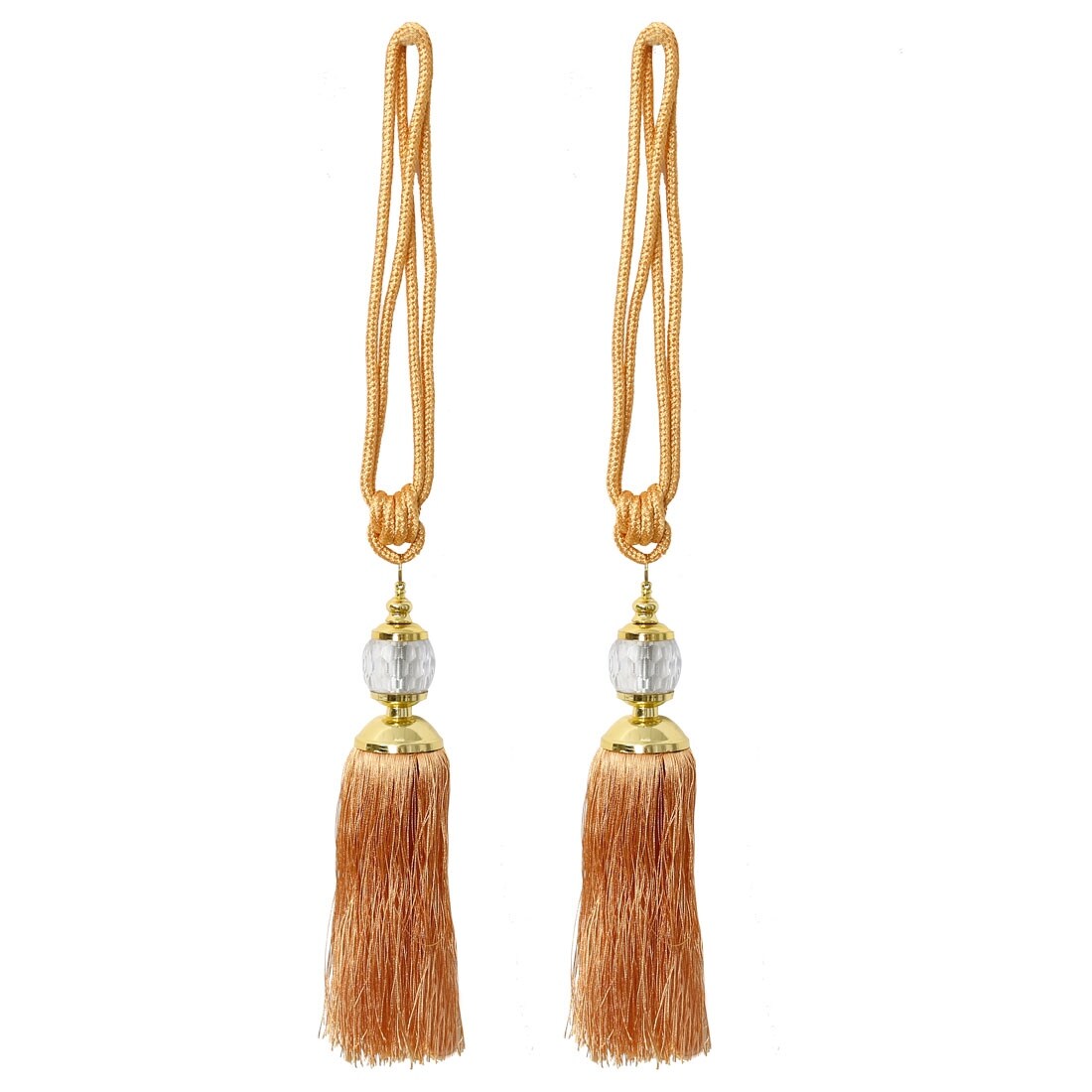 Shop 2pcs Curtain Tiebacks 24 Inch Holdback Decorative Rope Tassel