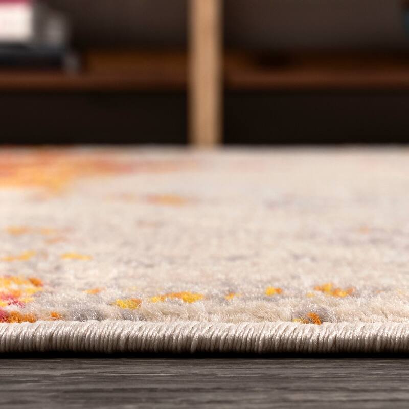 JONATHAN Y Petalo Modern Abstract Area Rug