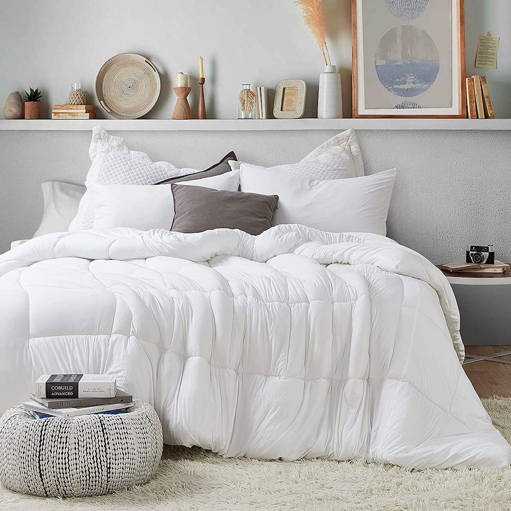 Summertime - Coma Inducer® Oversized Comforter - Cloud Dancer - White