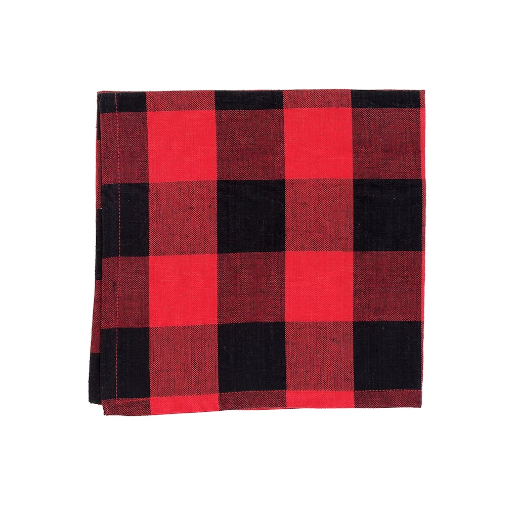 Franklin Black/Red July 4th Napkin Set of 6 - Set of 6