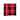 Franklin Black/Red July 4th Napkin Set of 6 - Set of 6