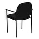 preview thumbnail 16 of 43, Comfort Stackable Steel Side Reception Chair with Arms