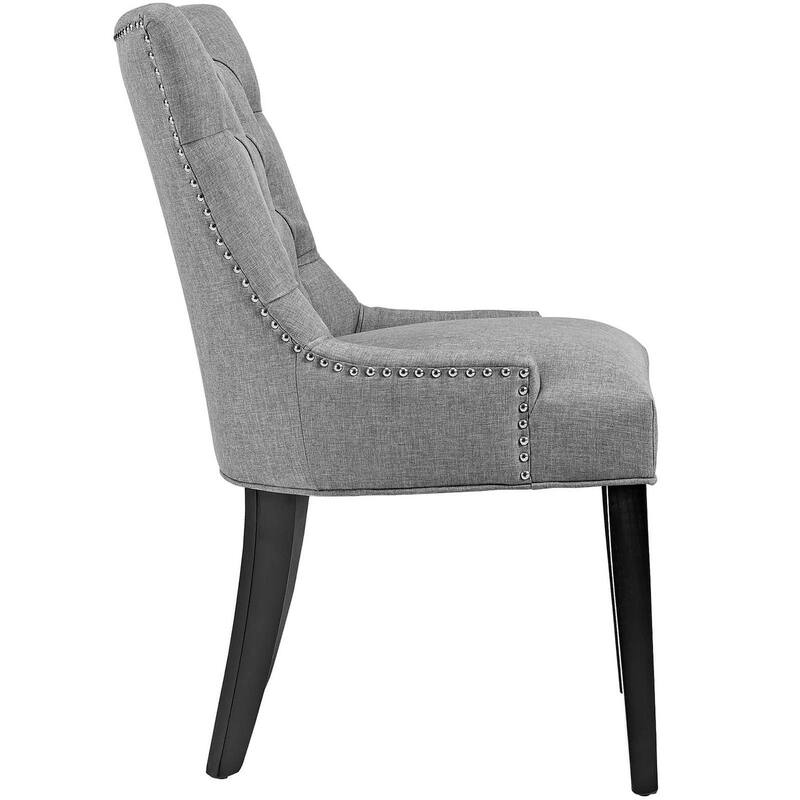 Copper Grove Colville Button Tufted Fabric Dining Chair (Single Chair)