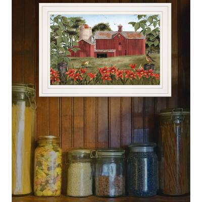 TrendyDecor4U Contemporary "Summer Days" Framed Print Wall Art by Billy Jacobs