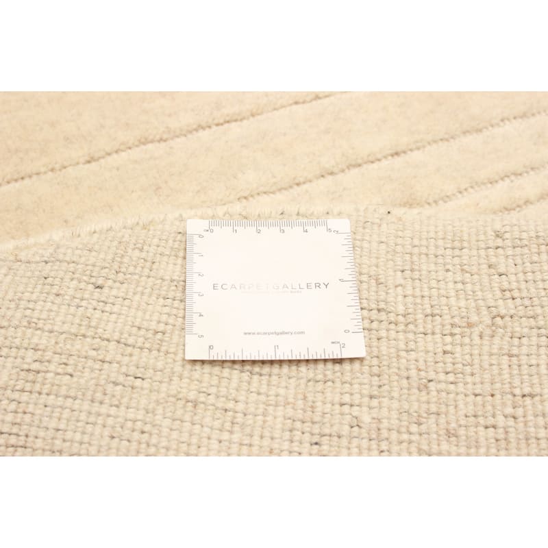 Kashkuli Gabbeh Cream Rug 4'0" x 3'11" - 4'0 x 3'11