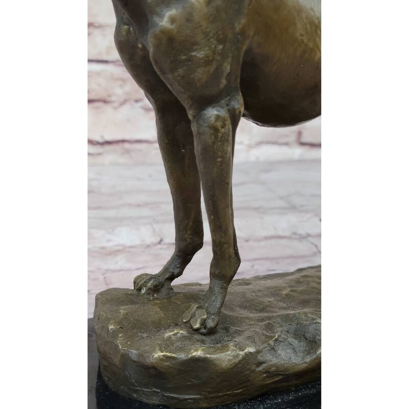 Fremiet Greyhounds Racing Dog Bronze Sculpture Hot Cast Home Office Decoration