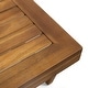 preview thumbnail 11 of 10, Sherwood Outdoor Acacia Wood Coffee Table by Christopher Knight Home