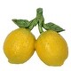 preview thumbnail 2 of 3, 5" Resin Lemon Table Piece