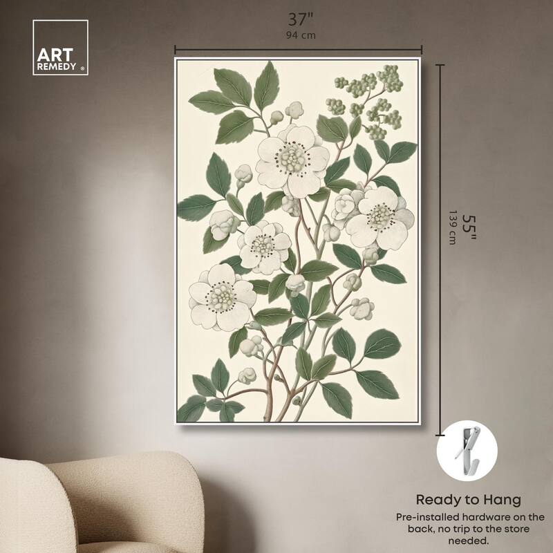 White Cherokee III Canvas by Art Remedy