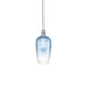 Option Brushed Satin Nickel / Sapphire Blue