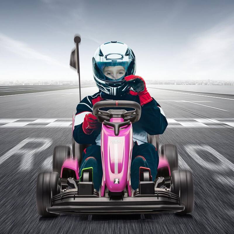Electric Go Kart Drift Kart Outdoor Race Toy for Kids Best Gifts
