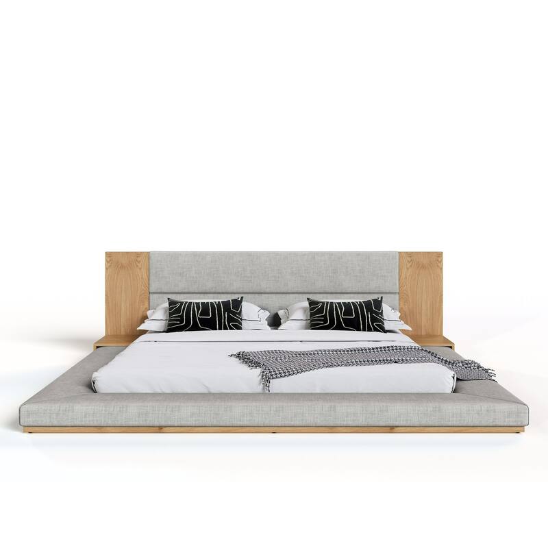 Nova Domus Jagger Modern Natural Oak Bed