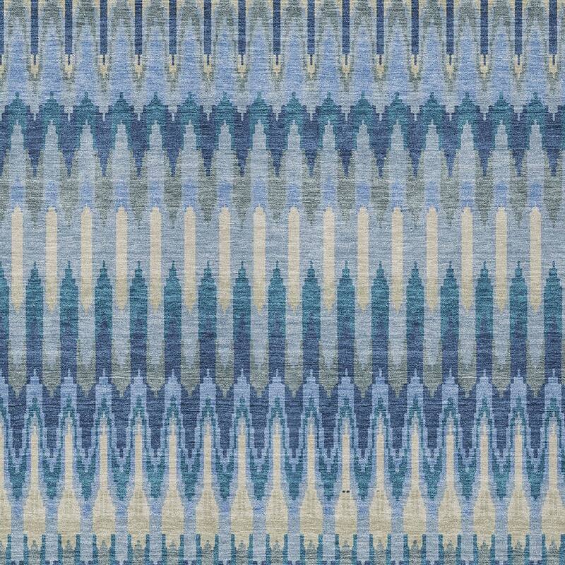 HomeRoots Southwestern Transitional Rectangle Outdoor Rug