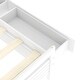 preview thumbnail 11 of 11, Full Wooden Platform Bed with 2-Drawers, 2-Bedside Tables & Headboard, White