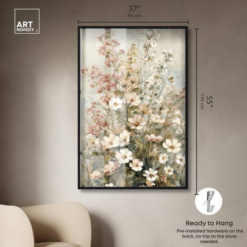 Heirloom Blossoms I Shadowbox by Art Remedy