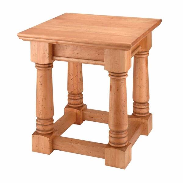 Shop Black Friday Deals On End Tables Unfinished Pine Sofa End Table Kit Renovator S Supply Overstock 13303213