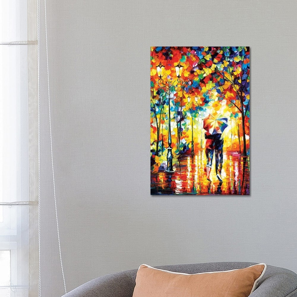 iCanvas "Under One Umbrella" by Leonid Afremov Canvas Print