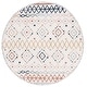 preview thumbnail 22 of 23, SAFAVIEH Marrakesh Sunneva Moroccan Boho Rug 6'7" Round - Ivory/Multi - Round