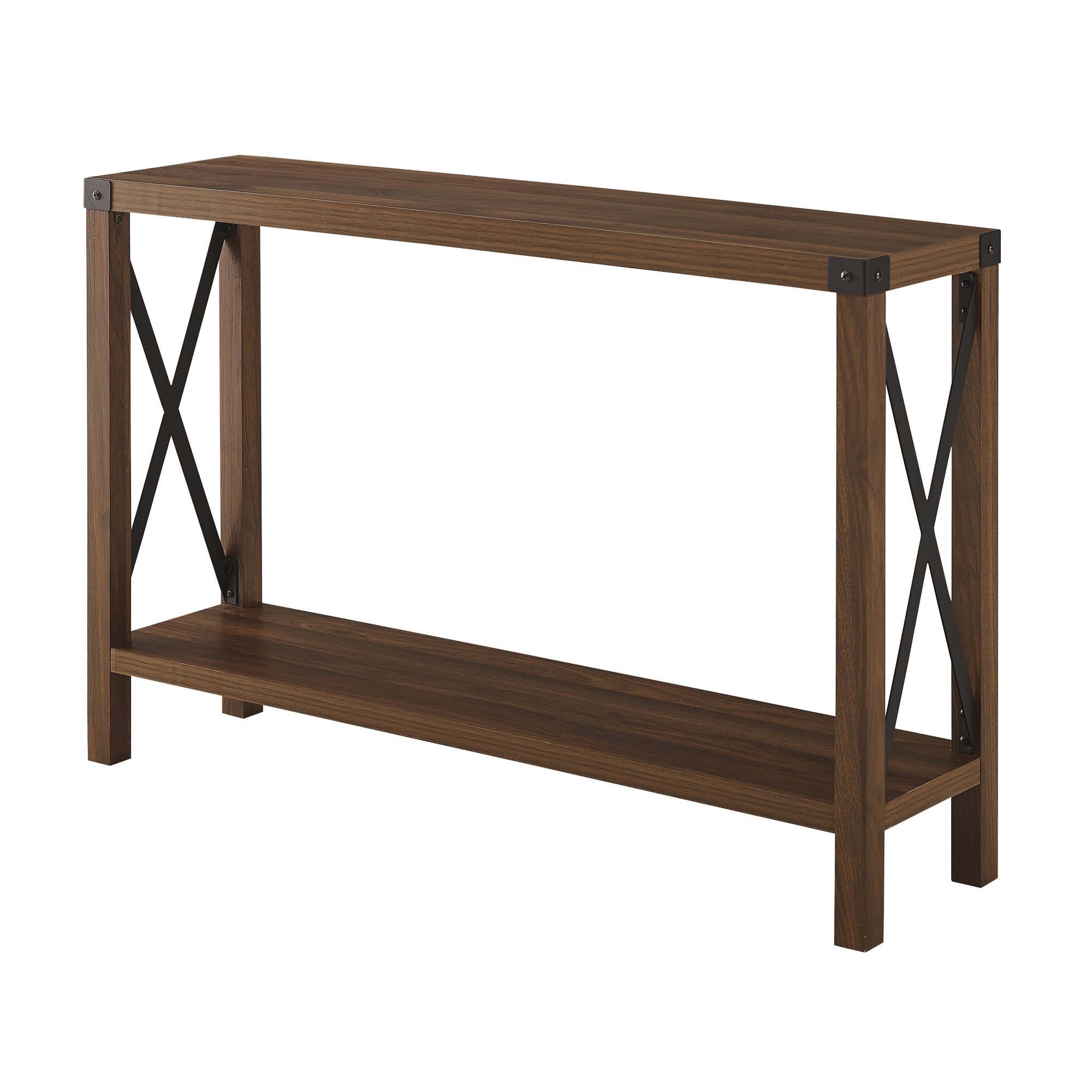 Middlebrook Kujawa 46-inch Wide X-frame Farmhouse Entry Table