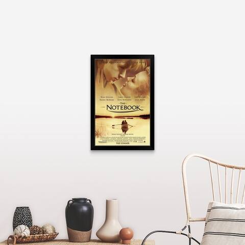 "The Notebook (2004)" Black Framed Print