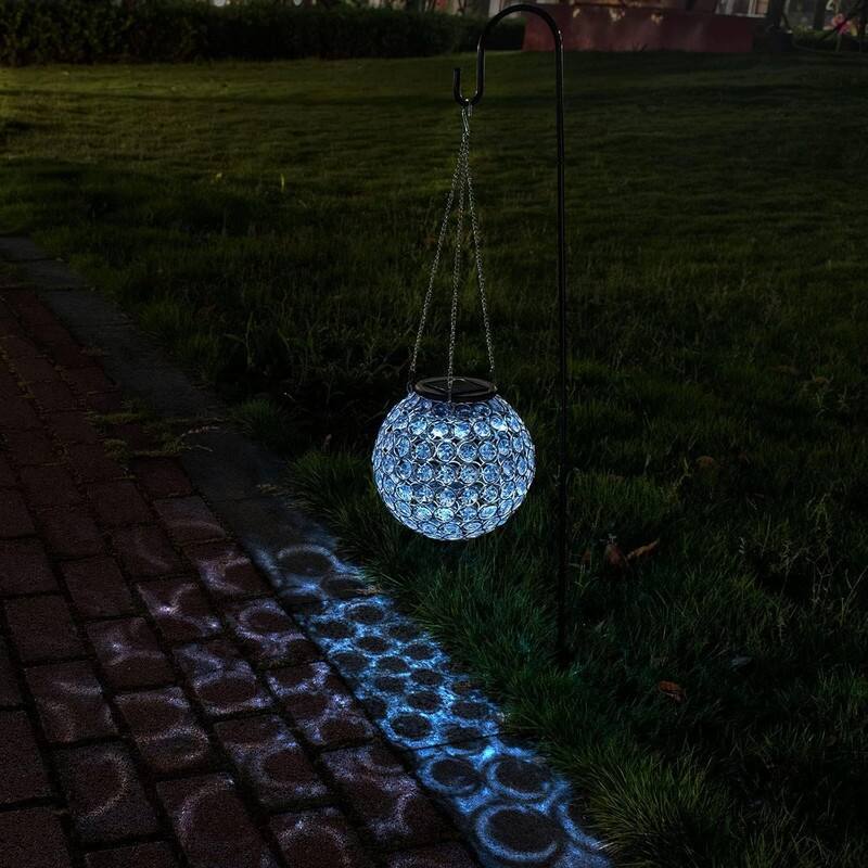 Solar Lantern Hanging Outdoor Christmas Decorative