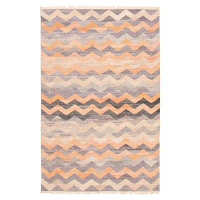 Ankara FW Copper Kilim 5'1" x 7'11" - 5'1 x 7'11