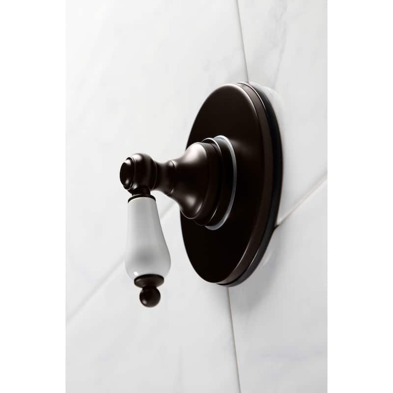Kingston Brass Single-Handle Three-Way Diverter Valve with Trim Kit
