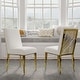 preview thumbnail 6 of 193, 65 inch Faux Marble Dining Table Set with Boucle Dining Chairs