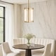 preview thumbnail 7 of 8, Varaluz Mingle 3-Light Pendant - Satin Brass