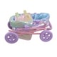 preview thumbnail 9 of 7, Olivia's Little World - Magical Dreamland Baby Doll Deluxe Stroller - Iridescent Color