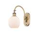 Option Brushed Brass / Matte White