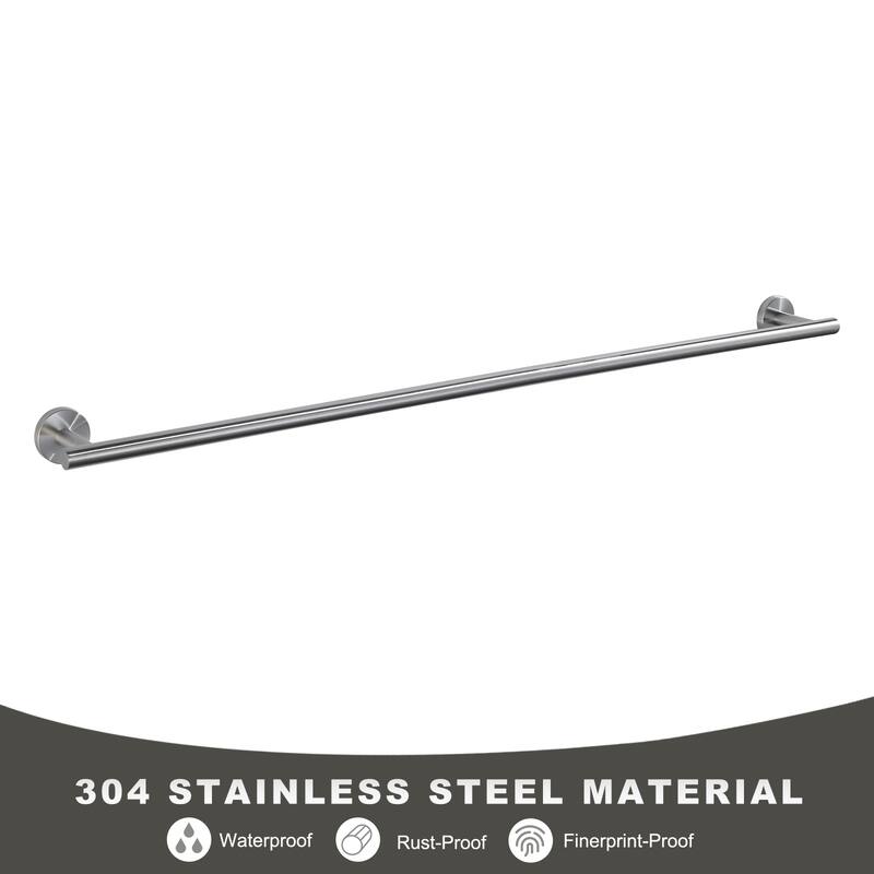 WOWOW Mutiple length Wall Mounted Stainless Steel Towel Bar