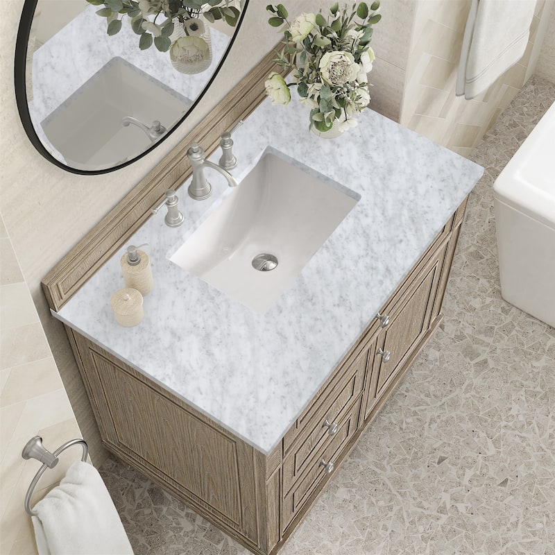 James Martin Vanities 424-V36-3CAR Lorelai 36" Single Basin Wood