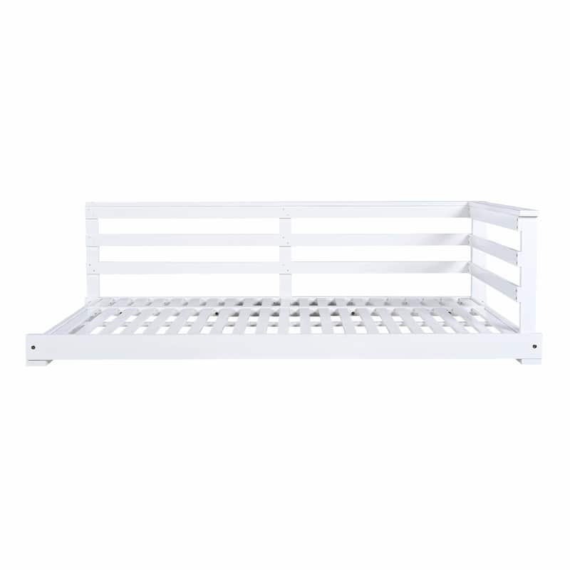 Country Patio Wooden Twin Size Swing Daybed Porch Swing Frame