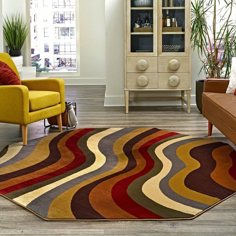 Contemporary Rietveld Collection Area Rug