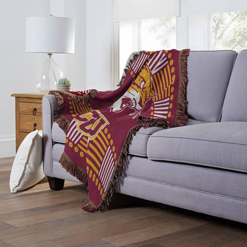 NCAA Homage Jacquard Throw Blanket
